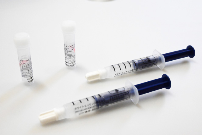 ホワイトニングで使用する薬剤