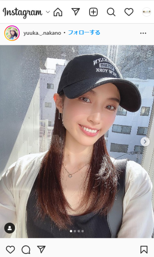 インスタグラムホワイトニング自撮り2